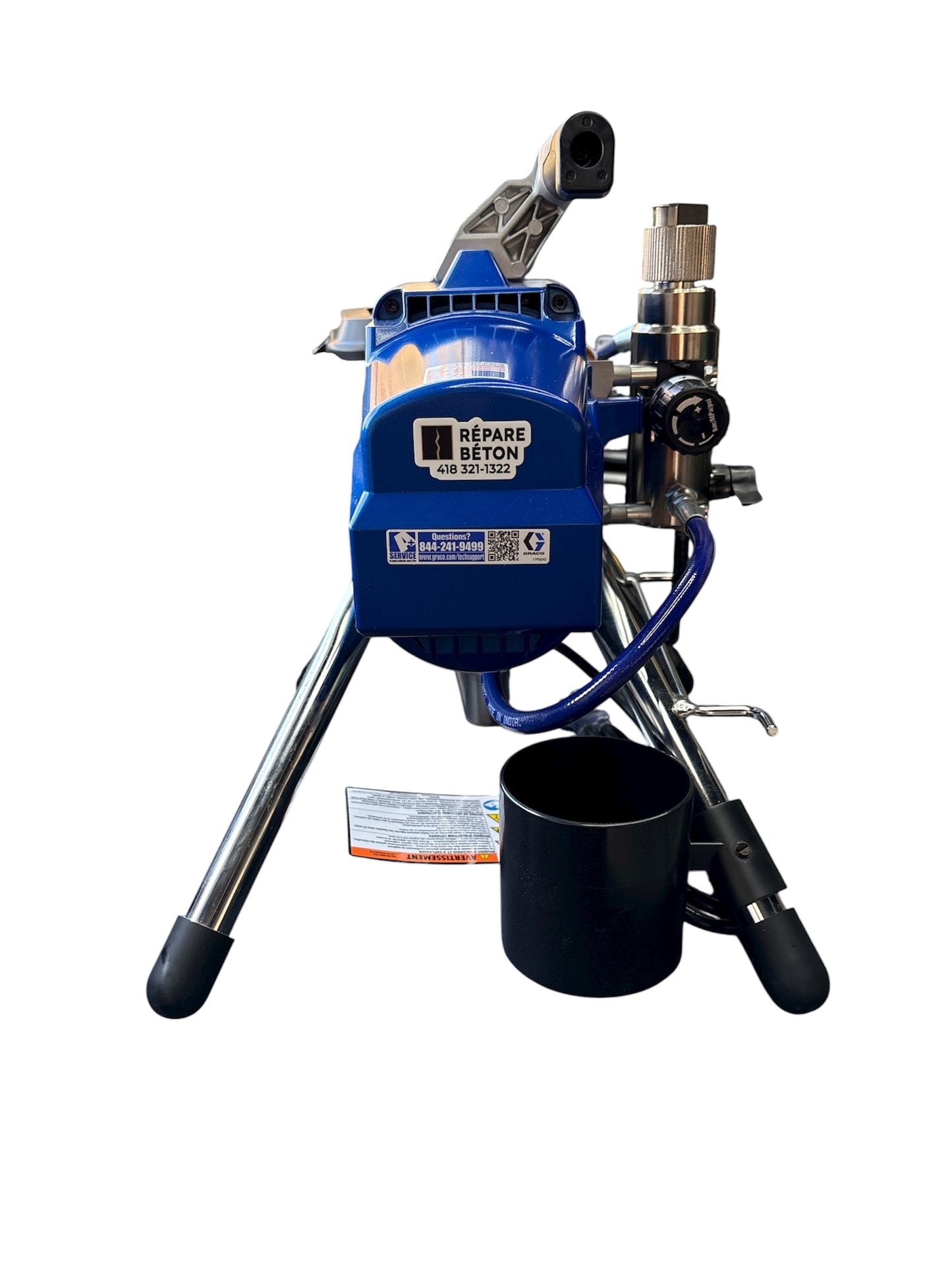 Pompe Graco pour injection haute pression de polyuréthane flexible