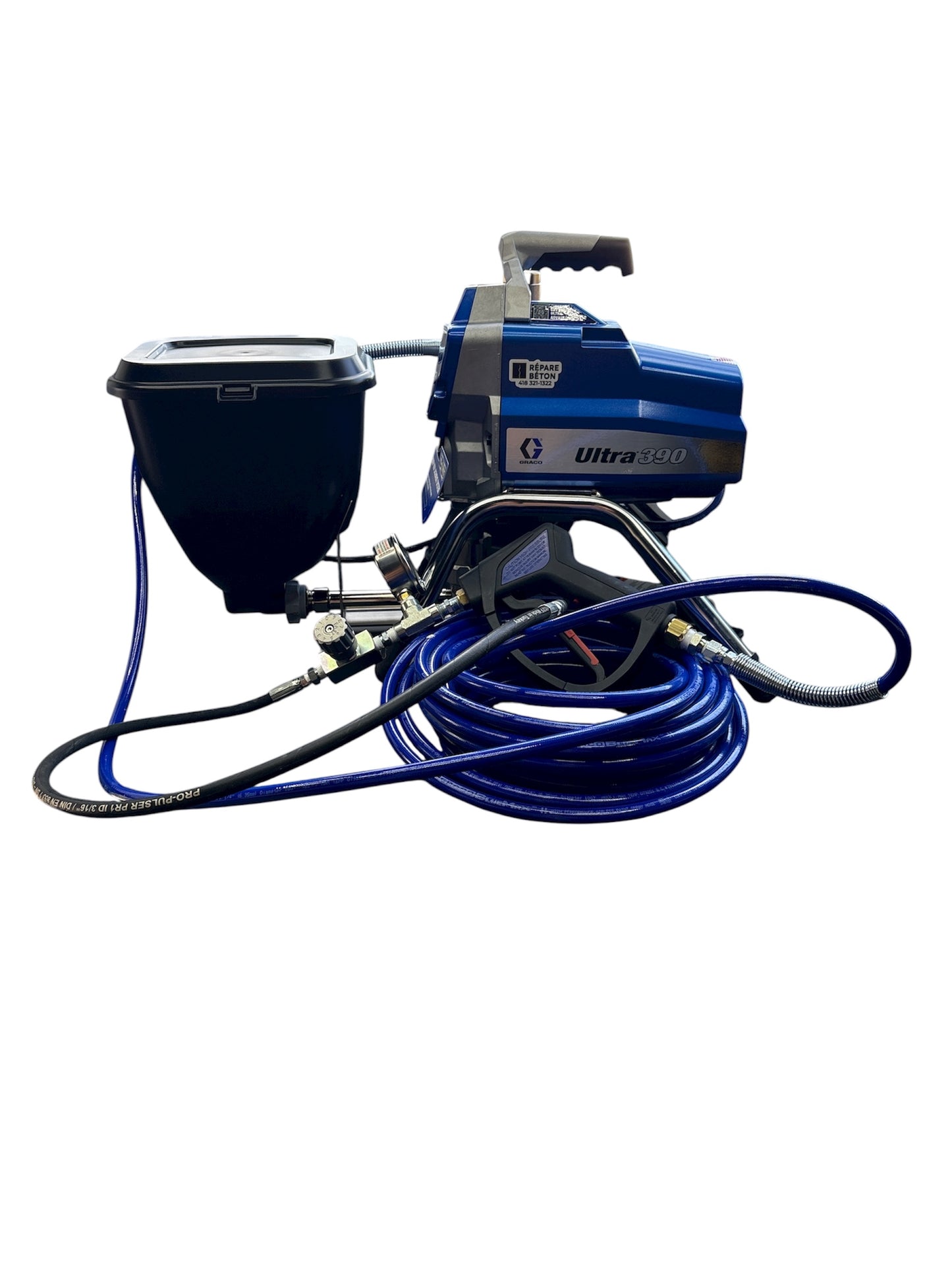 Pompe Graco pour injection haute pression de polyuréthane flexible